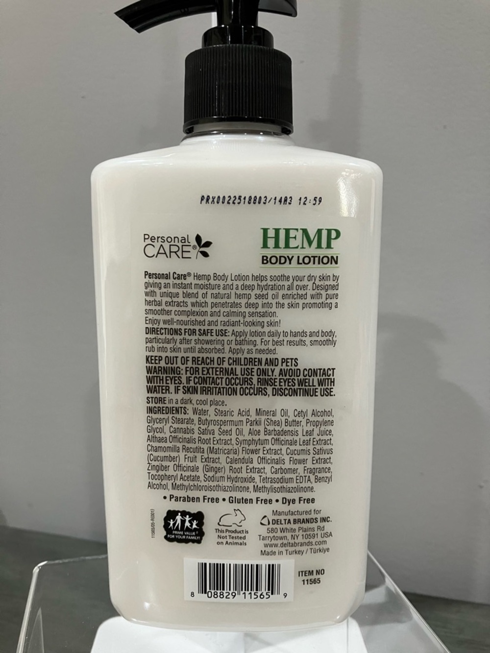 Hemp Body Lotion - Picture 2 of 2